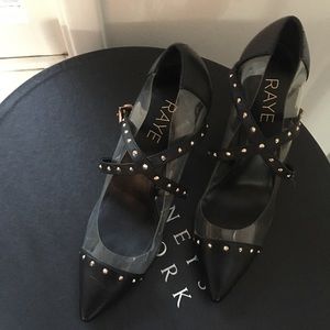 RAYE | BLACK & VINYL SHOE (37)